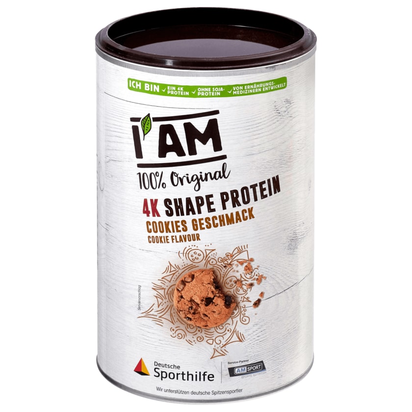 I am Sport 4k Shape Protein Cookies 390g